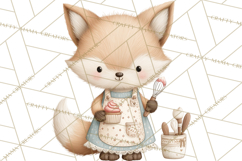 Gingerbread Winter Bakery Clip Art PNG Graphics Product Image 4