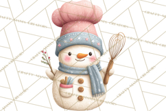 Gingerbread Winter Bakery Clip Art PNG Graphics Product Image 3