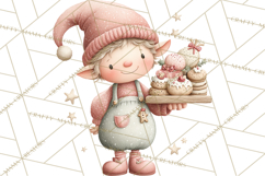 Gingerbread Winter Bakery Clip Art PNG Graphics Product Image 5