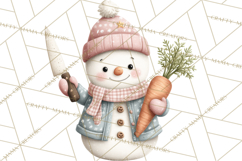 Gingerbread Winter Bakery Clip Art PNG Graphics Product Image 2