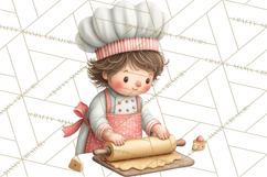 Gingerbread Winter Bakery Clip Art PNG Graphics Product Image 5