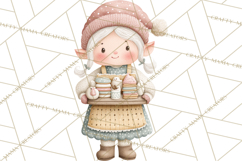 Gingerbread Winter Bakery Clip Art PNG Graphics Product Image 2