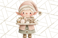 Gingerbread Winter Bakery Clip Art PNG Graphics Product Image 3