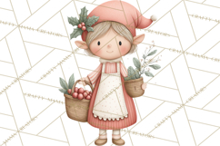 Gingerbread Winter Bakery Clip Art PNG Graphics Product Image 4