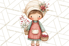 Gingerbread Winter Bakery Clip Art PNG Graphics Product Image 2