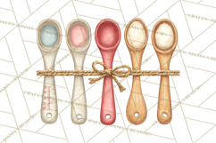 Gingerbread Winter Bakery Clip Art PNG Graphics Product Image 5