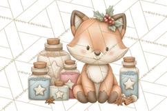 Gingerbread Winter Bakery Clip Art PNG Graphics Product Image 4