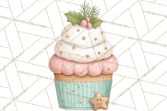 Gingerbread Winter Bakery Clip Art PNG Graphics Product Image 5