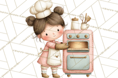 Gingerbread Winter Bakery Clip Art PNG Graphics Product Image 4