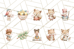 Gingerbread Winter Bakery Clip Art PNG Graphics Product Image 7