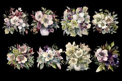 Christmas &amp; Winter Floral collection clipart PNG Product Image 3