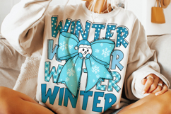 Winter Vibes PNG, Christmas PNG, Coquette Winter PNG, Cozy Product Image 1