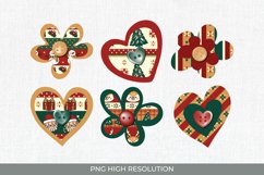 Winter Button Scrapbooking Embellishment Product Image 1