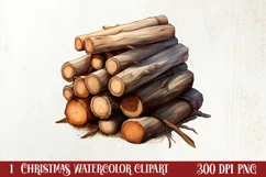 Winter Camping Sublimation Clipart, Christmas PNG Product Image 1