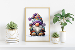 Winter Christmas Gnome Clipart Product Image 2