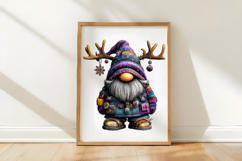 Winter Christmas Gnome Clipart Product Image 3