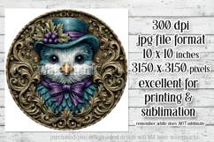 Winter Wind Spinner, Fancy Luxury Dressed Bird Round, r2 Product Image 2