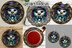 Winter Wind Spinner, Fancy Luxury Dressed Bird Round, r4 Product Image 3