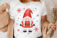 Winter Christmas Red Gnome Png Product Image 3