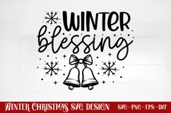 Winter blessing SVG Product Image 1