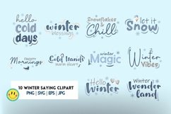 winter clipart design