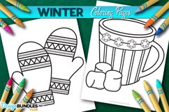 Winter Coloring Pages 1 Printable Worksheets Product Image 1