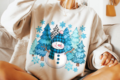 Snowman PNG, Winter Vibes PNG, Christmas PNG, Cozy PNG, Xmas Product Image 3