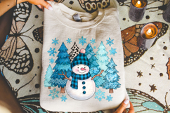 Snowman PNG, Winter Vibes PNG, Christmas PNG, Cozy PNG, Xmas Product Image 4