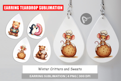 Winter Critters &amp; Sweets Earring Product Image 1