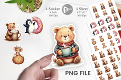 Winter Critters &amp; Sweets Sticker Product Image 1
