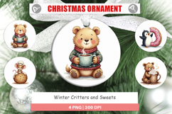 Winter Critters &amp; Sweets Ornament Product Image 1