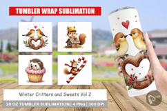 Winter Critters &amp; Sweets Tumbler Product Image 1