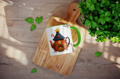 Winter Cute House mug wrap printable sublimation design Product Image 4