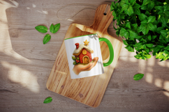 Winter Cute House mug wrap printable sublimation design Product Image 4