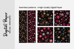 Winter Bokeh, Digital Paper, Scrapbook Paper, Bokeh, Snowflake Bokeh, Blue Bokeh, Snow Digital Paper, Snowflake Scrapbook, Blue Snowflake, Winter, Snowflake,