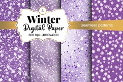 Winter Bokeh, Digital Paper, Scrapbook Paper, Bokeh, Snowflake Bokeh, Blue Bokeh, Snow Digital Paper, Snowflake Scrapbook, Blue Snowflake, Winter, Snowflake,