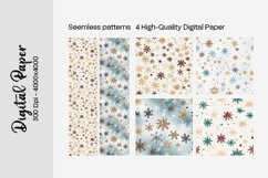 Winter Bokeh, Digital Paper, Scrapbook Paper, Bokeh, Snowflake Bokeh, Blue Bokeh, Snow Digital Paper, Snowflake Scrapbook, Blue Snowflake, Winter, Snowflake,a