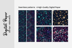 Winter Bokeh, Digital Paper, Scrapbook Paper, Bokeh, Snowflake Bokeh, Blue Bokeh, Snow Digital Paper, Snowflake Scrapbook, Blue Snowflake, Winter, Snowflake,