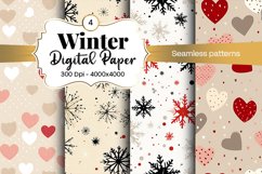 Winter Bokeh, Digital Paper, Scrapbook Paper, Bokeh, Snowflake Bokeh, Blue Bokeh, Snow Digital Paper, Snowflake Scrapbook, Blue Snowflake, Winter, Snowflake,