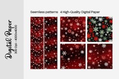 Winter Bokeh, Digital Paper, Scrapbook Paper, Bokeh, Snowflake Bokeh, Blue Bokeh, Snow Digital Paper, Snowflake Scrapbook, Blue Snowflake, Winter, Snowflake,