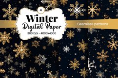 Winter Bokeh, Digital Paper, Scrapbook Paper, Bokeh, Snowflake Bokeh, Blue Bokeh, Snow Digital Paper, Snowflake Scrapbook, Blue Snowflake, Winter, Snowflake,