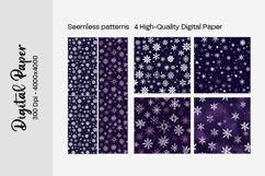 Winter Bokeh, Digital Paper, Scrapbook Paper, Bokeh, Snowflake Bokeh, Blue Bokeh, Snow Digital Paper, Snowflake Scrapbook, Blue Snowflake, Winter, Snowflake,