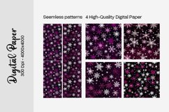 Winter Bokeh, Digital Paper, Scrapbook Paper, Bokeh, Snowflake Bokeh, Blue Bokeh, Snow Digital Paper, Snowflake Scrapbook, Blue Snowflake, Winter, Snowflake,