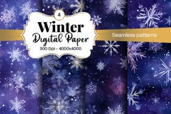 Winter Bokeh, Digital Paper, Scrapbook Paper, Bokeh, Snowflake Bokeh, Blue Bokeh, Snow Digital Paper, Snowflake Scrapbook, Blue Snowflake, Winter, Snowflake,a