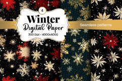 Winter Bokeh, Digital Paper, Scrapbook Paper, Bokeh, Snowflake Bokeh, Blue Bokeh, Snow Digital Paper, Snowflake Scrapbook, Blue Snowflake, Winter, Snowflake,