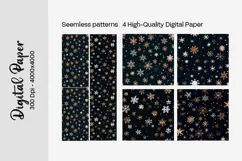 Winter Bokeh, Digital Paper, Scrapbook Paper, Bokeh, Snowflake Bokeh, Blue Bokeh, Snow Digital Paper, Snowflake Scrapbook, Blue Snowflake, Winter, Snowflake,