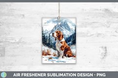 GorgeousWinter Dogs Air Freshener design.