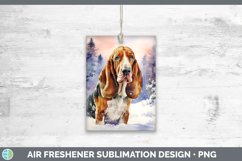 GorgeousWinter Dogs Air Freshener design.