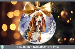 GorgeousWinter Dogs Ornament design.