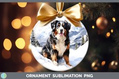 GorgeousWinter Dogs Ornament design.